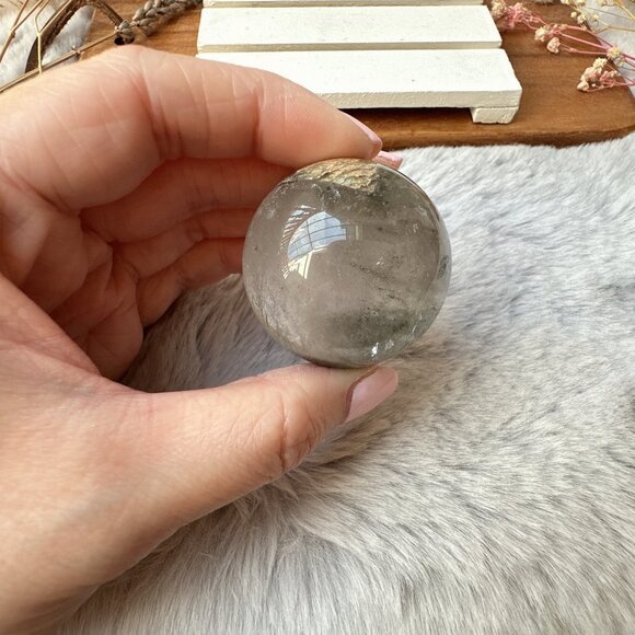 Small Garden Quartz Sphere - Picture 6 of 7